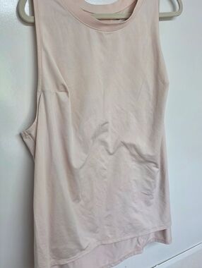 JoyLab Women’s Muscle T  Peachy Pink color Relaxed fit HI/Lo Hem Athletic  1XL